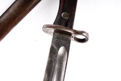 Lot 856 - Four bayonets and two knives