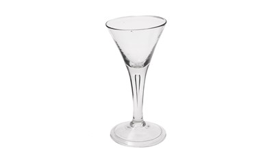 Lot 841 - Trumpet-shaped wine glass