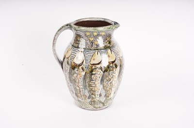 Lot 809 - Peter Thomas, Tweedmouth art pottery jug