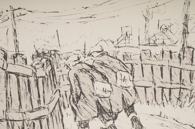 Lot 532 - Norman Cornish - The Pit Road | artist's proof lithograph