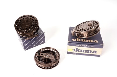 Sold - Okuma Aventa Pro ( VT 1002 ) centrepin Reel