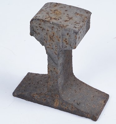 Lot 805 - Two cast iron track sections