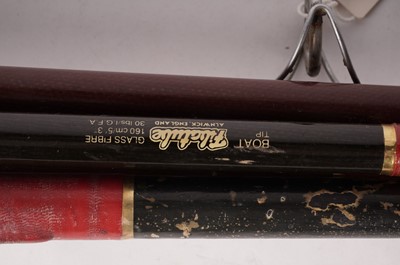 Lot 825 - Five vintage fishing rods