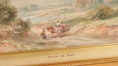 Lot 554 - Attributed to Peter de Wint - Near Longdown Devon | watercolour