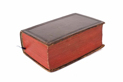 Lot 224 - A French New Testament, 1554 in solander box