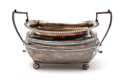 Lot 483 - A two handled sugar bowl, by James Dixon & Sons