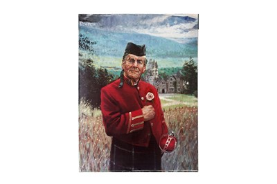 Lot 1472 - An original set portrait of Hector Naysmith MacDonald - Monarch of the Glen