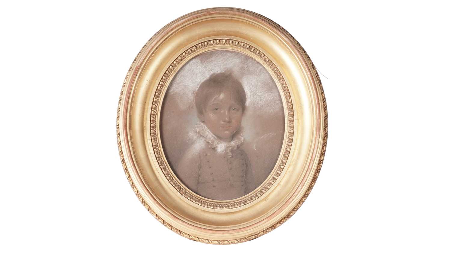 Lot 36 - Late 18th Century British School - Portrait of a Young Boy Called George Richmond | pastel