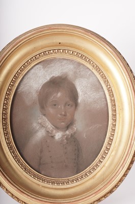 Lot 548 - Late 18th Century British School - Portrait of a Young Boy Called George Richmond | pastel