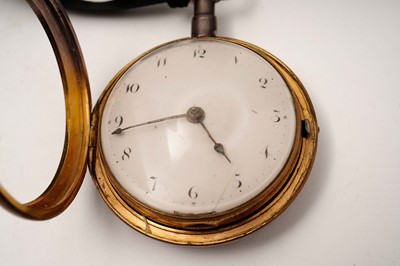 Lot 1016 - Joseph Denton, Hull: a gilt pair-cased open faced pocket watch