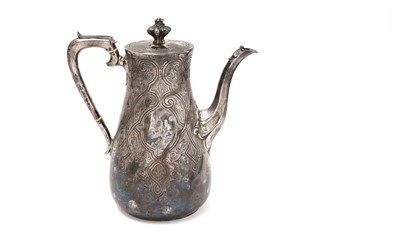 Lot 361 - A Victorian coffee pot