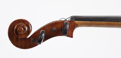 Lot 52 - A Chinese model V871 viola; and bow stamped 'A Zeller'