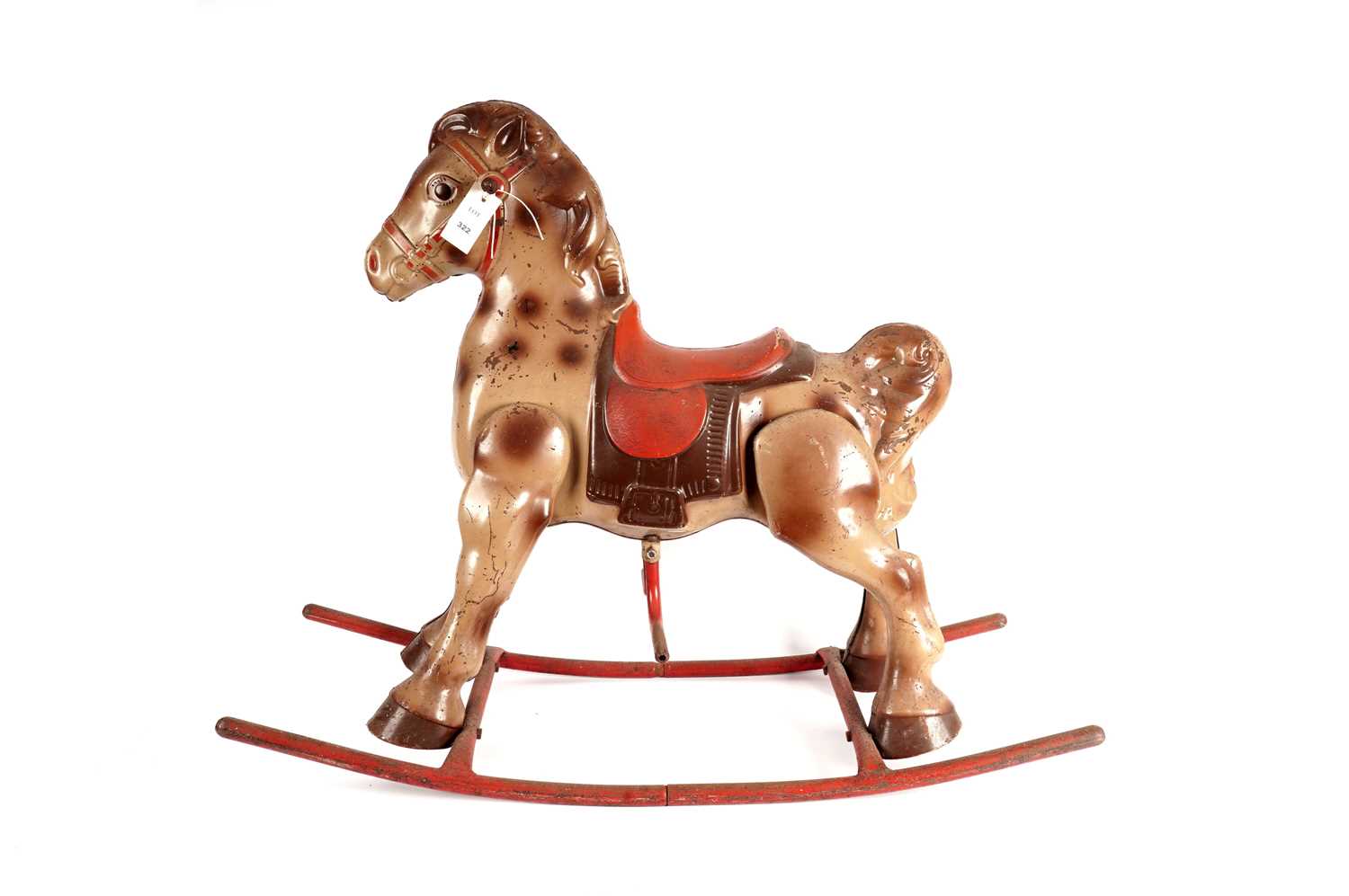 Tin rocking hot sale horse