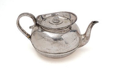 Lot 313 - A Victorian bachelor's or afternoon teapot