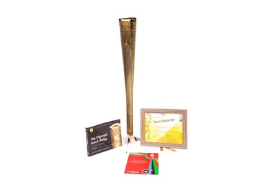 Lot 876 - London 2012 Olympic Games Relay bearer's torch