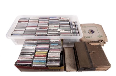 Lot 102 - A collection of CDs, Cassettes and 78's