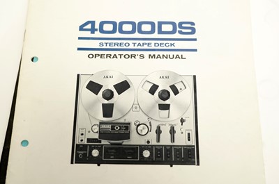 Lot 91 - Akai 4000-DS tape deck