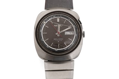 Lot 568 - Seiko Bell-Matic: steel cased automatic wristwatch