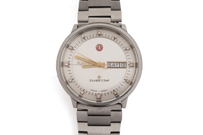 Lot 569 - Rado Silver Star: a steel cased automatic wristwatch