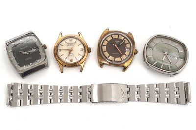 Lot 572 - Four automatic wristwatches