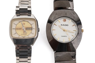 Lot 577 - Two Rado wristwatches