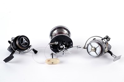 Lot 511 - Three fishing reels, by Hardy and other makers