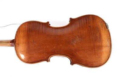 Lot 10 - A violin
