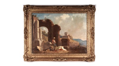 Lot 631 - Attributed to Clarkson Frederick Stanfield - Italian Ruins | oil