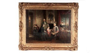 Lot 632 - 19th Century Continental - A Letter From Teacher | oil