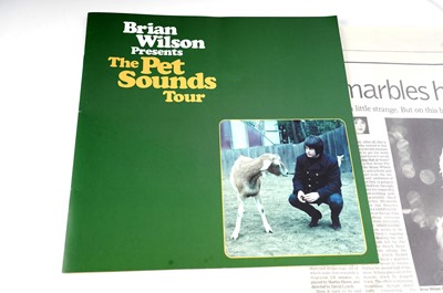 Lot 370 - Brian Wilson related memorabilia and ephemera