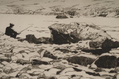 Lot 534 - Norman Wilkinson CBE - The Stream Pool | dry point