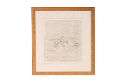 Lot 73 - Tom Carr - B. D. H. 1st Whip | pencil drawing