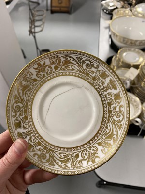 Lot 309 - A Wedgwood ‘Gold Florentine’ tea and dinner service