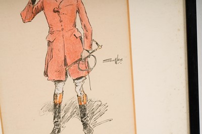 Lot 20 - "Snaffles" Charles Johnson Payne - a pair of sporting character studies | hand-tinted lithographs