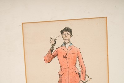 Lot 20 - "Snaffles" Charles Johnson Payne - a pair of sporting character studies | hand-tinted lithographs