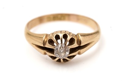 Lot 558 - A diamond ring