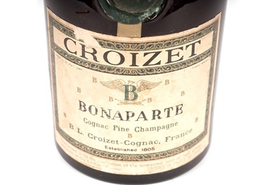 Lot 219 - A bottle of Croizet Bonaparte Cognac Fine Champagne
