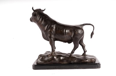 Lot 488 - After Isidore Jules Bonheur - Figure of a bull | bronze