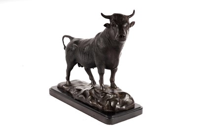 Lot 488 - After Isidore Jules Bonheur - Figure of a bull | bronze