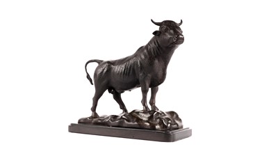 Lot 488 - After Isidore Jules Bonheur - Figure of a bull | bronze