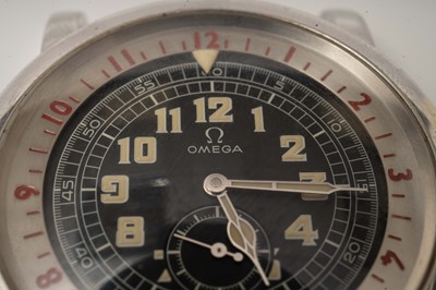 Lot 1042 - Omega 1938 Museum Collection 'The Pilot's Watch'
