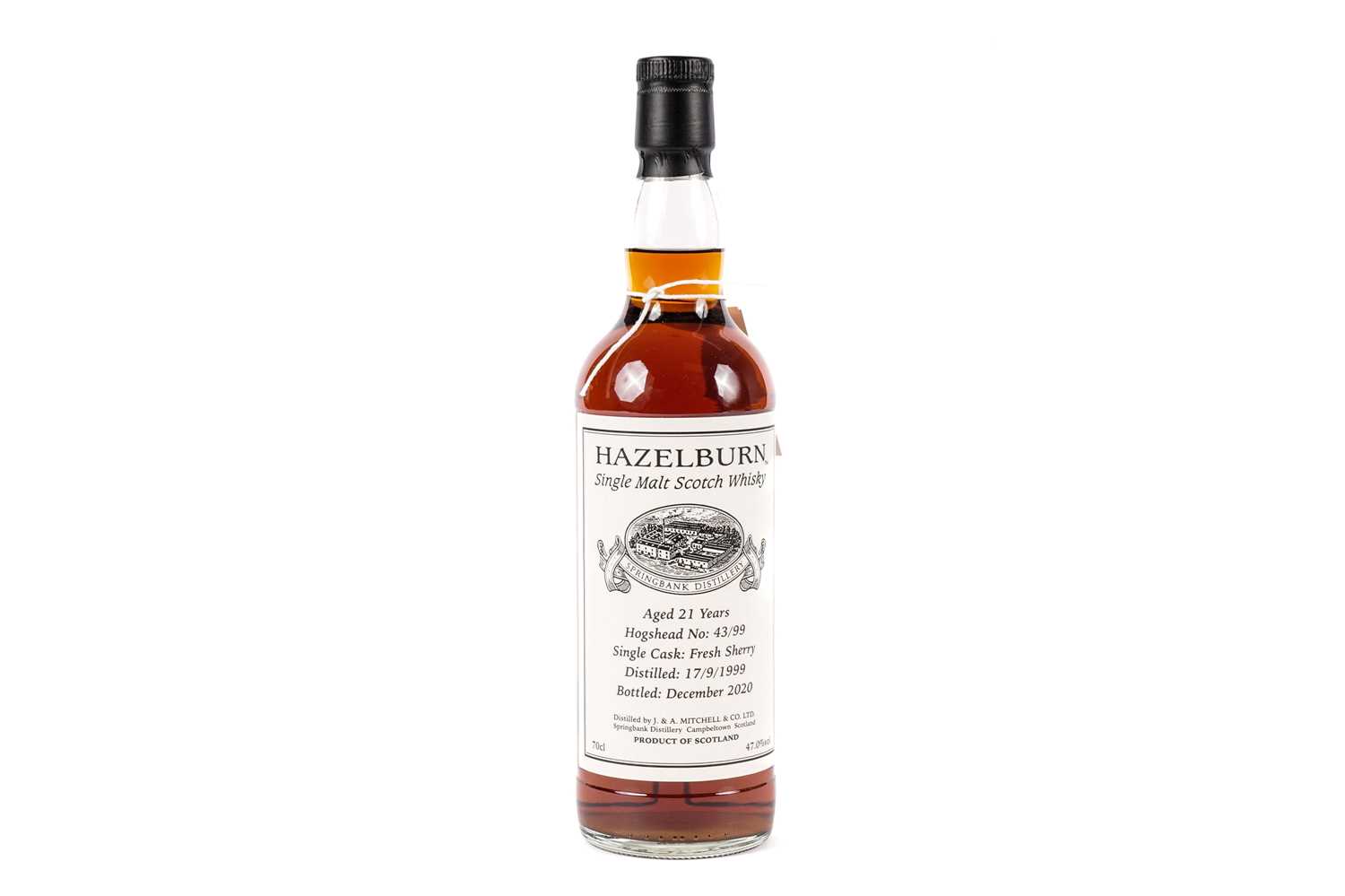 Lot 342 - A bottle of Hazelburn 21 year old single malt Scotch whisky