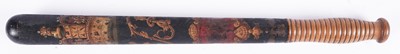 Lot 1078 - A Victorian Constabulary truncheon