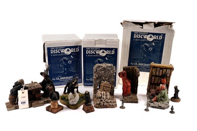Lot 230 - A collection of Terry Pratchett Discworld figures