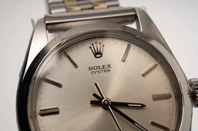 Lot 1034 - Rolex Oyster Precision: a stainless steel cased manual wind wristwatch