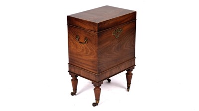 Lot 964 - An early 19th Century mahogany wine cooler