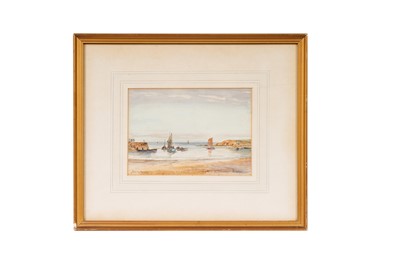 Lot 29 - Joseph Jobling - Cullercoats Harbour | watercolour