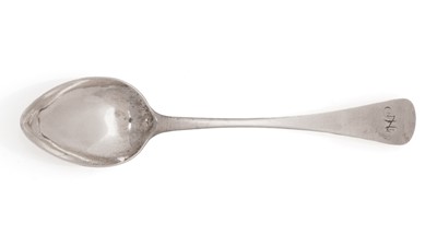 Lot 2 - An teaspoon by John Leslie, Aberdeen