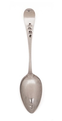 Lot 2 - An teaspoon by John Leslie, Aberdeen