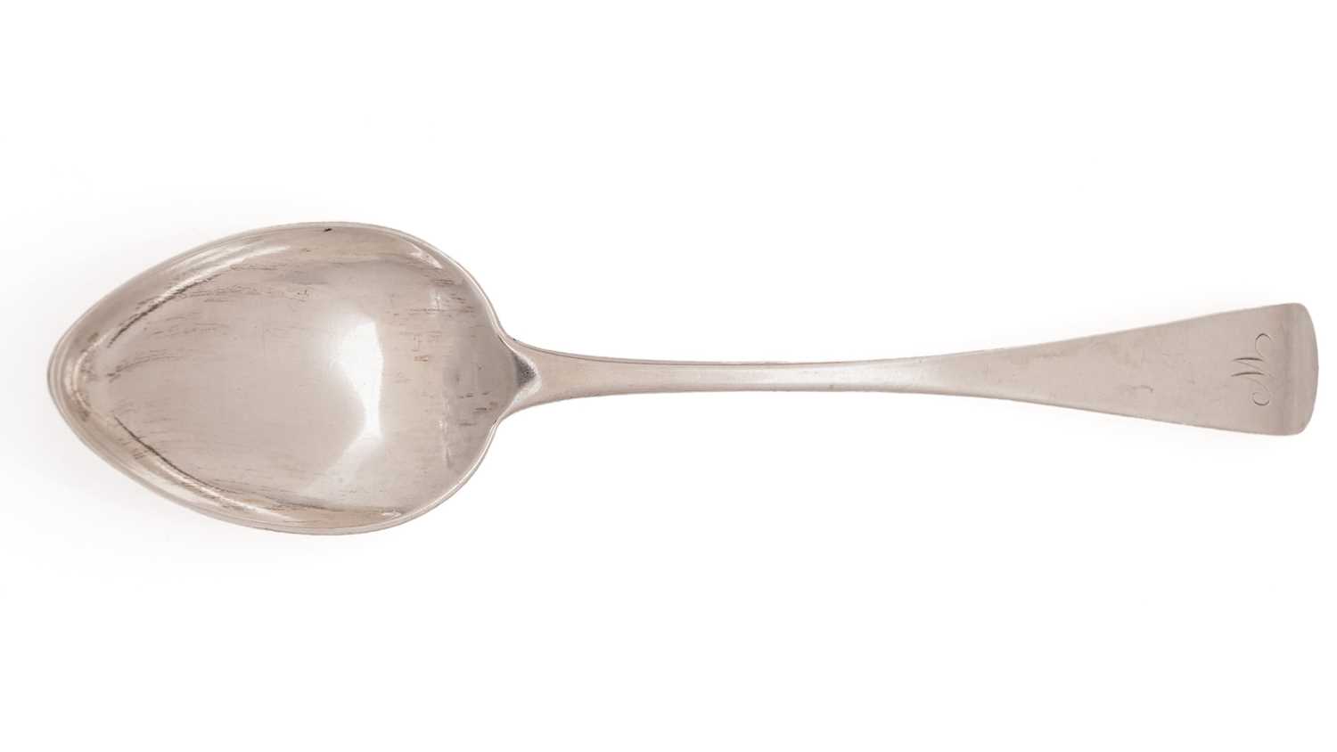 Lot 7 - A tablespoon by James Erskine, Aberdeen